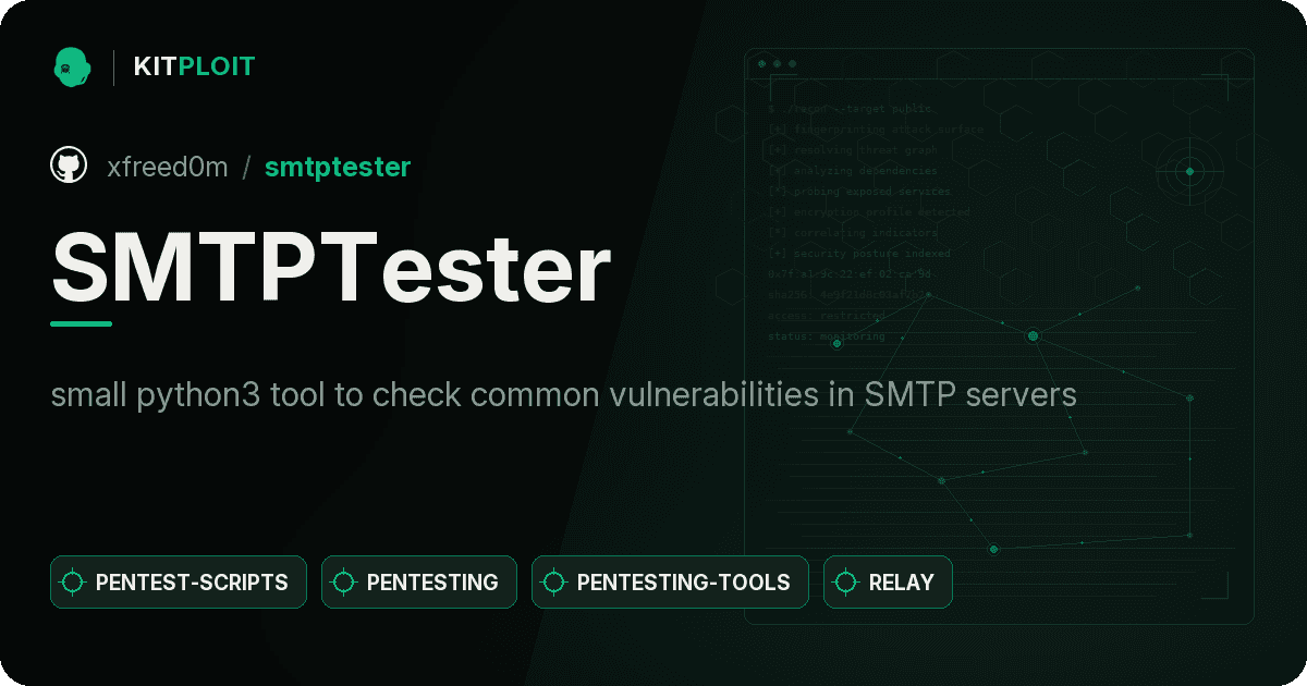SMTPTester preview