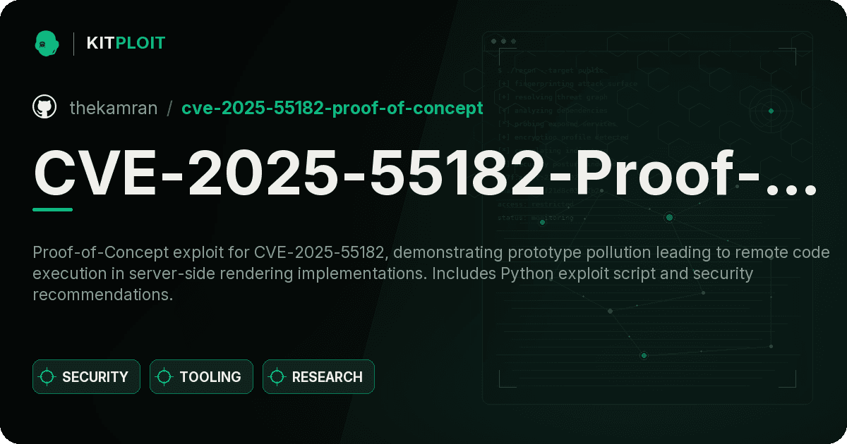 CVE-2025-55182-Proof-of-Concept preview